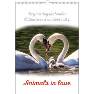 Verjaardagskalender 'Animals in Love'