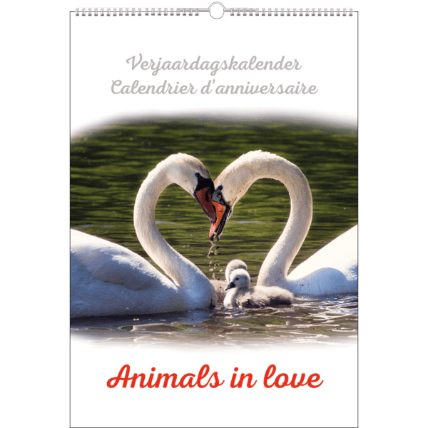 Verjaardagskalender 'Animals in Love'