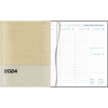 Agenda Plan-a-week 2024 gebonden - beige