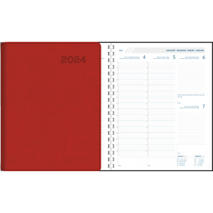 Agenda Plan-a-week 2024 perl - rood