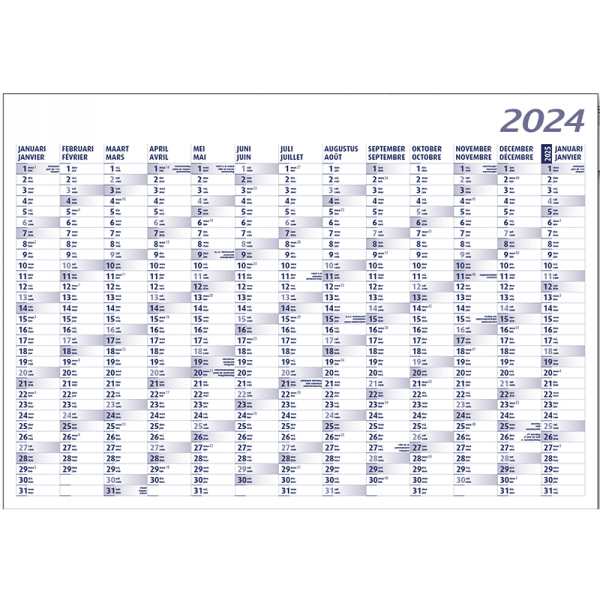 Jaarplanner 2024