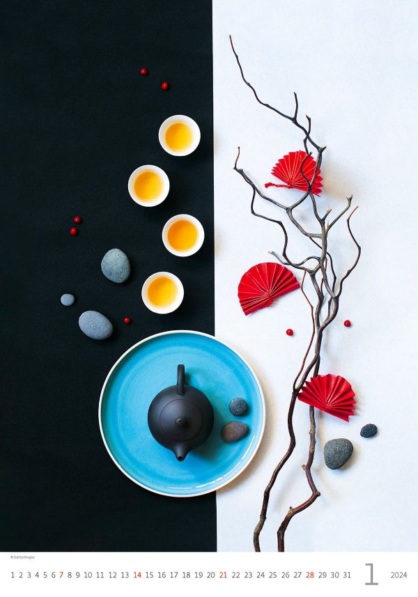 Kalender Time for Tea 2024 - Januari
