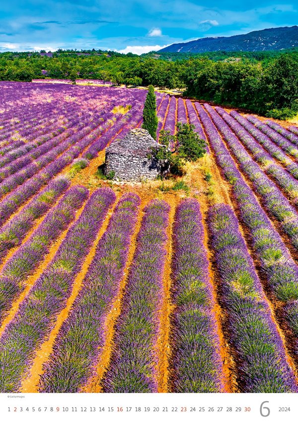 Kalender Provence 2024 - Juni
