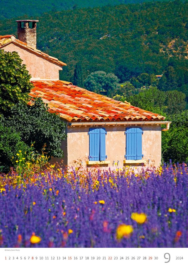 Kalender Provence 2024 - September