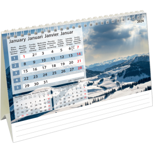 Kantoorkalender Serenity 2024 - Januari