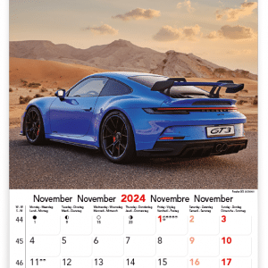 Muurkalender Sports Cars 2024 - November