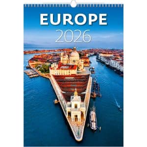 Muurkalender Europe 2026