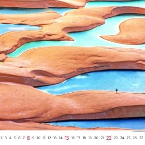 Muurkalender National Parks 2026 - maart