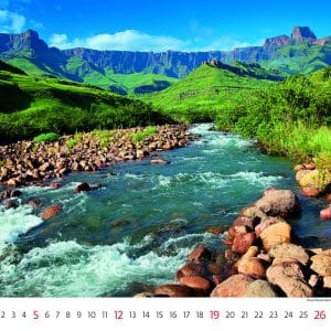Muurkalender National Parks 2026 - april