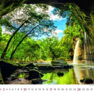 Muurkalender National Parks 2026 - mei