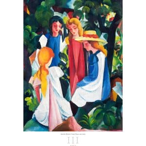 Kunstkalender Expressionism 2026 - maart
