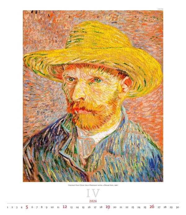 Kunstkalender Expressionism 2026 - april