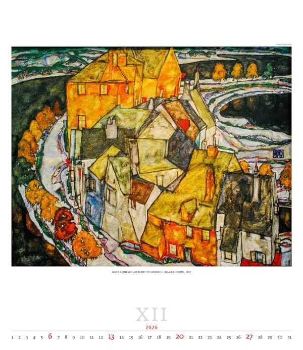 Kunstkalender Expressionism 2026 - december