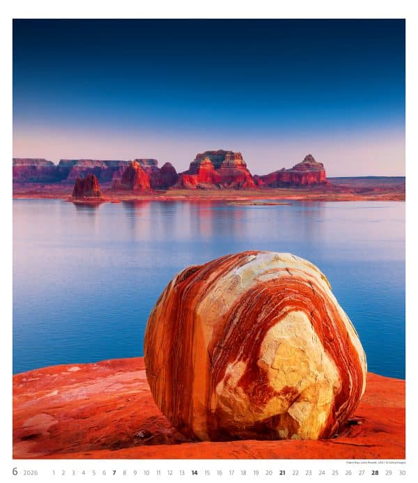 Muurkalender Geo Art 2026 - juni