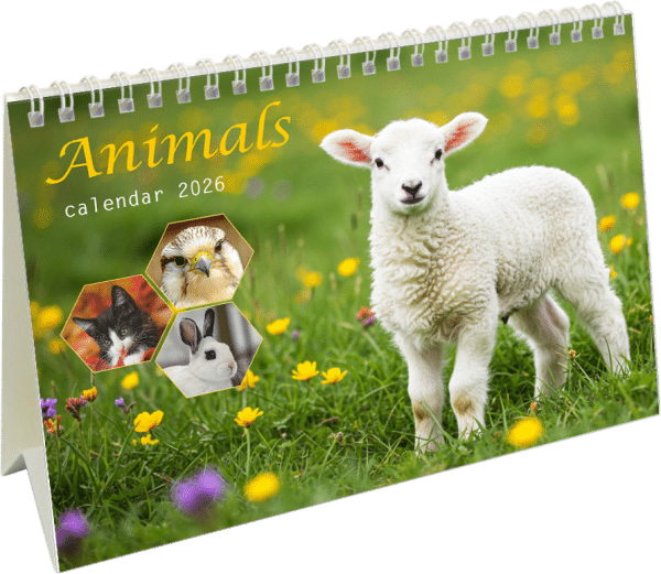 Kantoorkalender Animals 2026