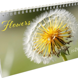 Bureaukalender Flowers 2026