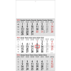 Maandkalender 3-maand Classic 2026