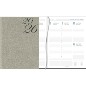 Weekagenda Business 2026 Grijs