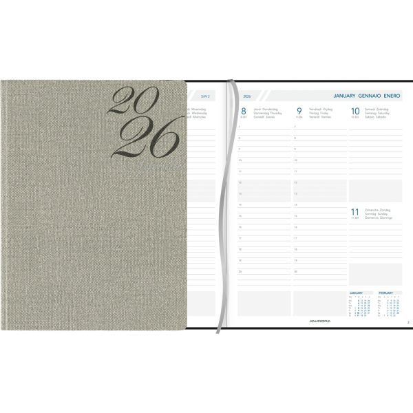 Weekagenda Business 2026 Grijs