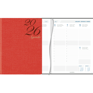 Weekagenda Business 2026 Rood