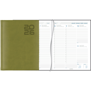Weekagenda Plan-a-week 2026 groen