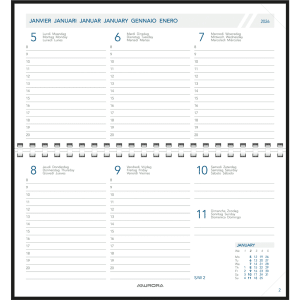 Zakagenda Novoplan 2026 spiraal
