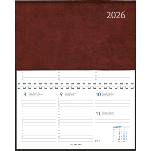 Zakagenda Novoplan 2026 spiraal Bordeaux