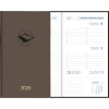 Zakagenda Visuplan 2026 gebonden houtskool
