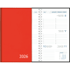 Zakagenda Visuplan 2026 perl rood
