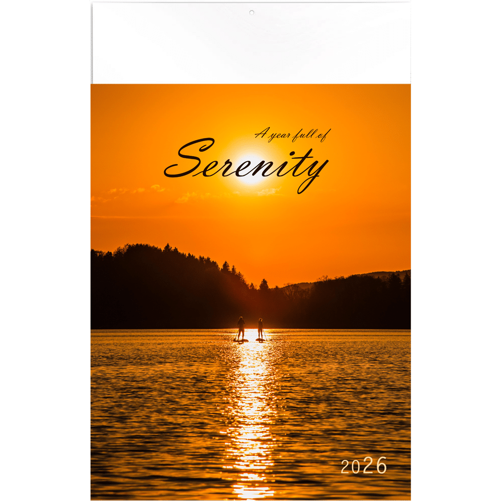 Muurkalender Serenity 2026 Muurkalender Serenity 2026