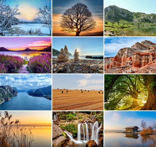 Muurkalender Serenity 2026 - Afbeeldingen Muurkalender Serenity 2026 - Afbeeldingen