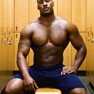 Muurkalender Sexy Boys 2027 - Oktober