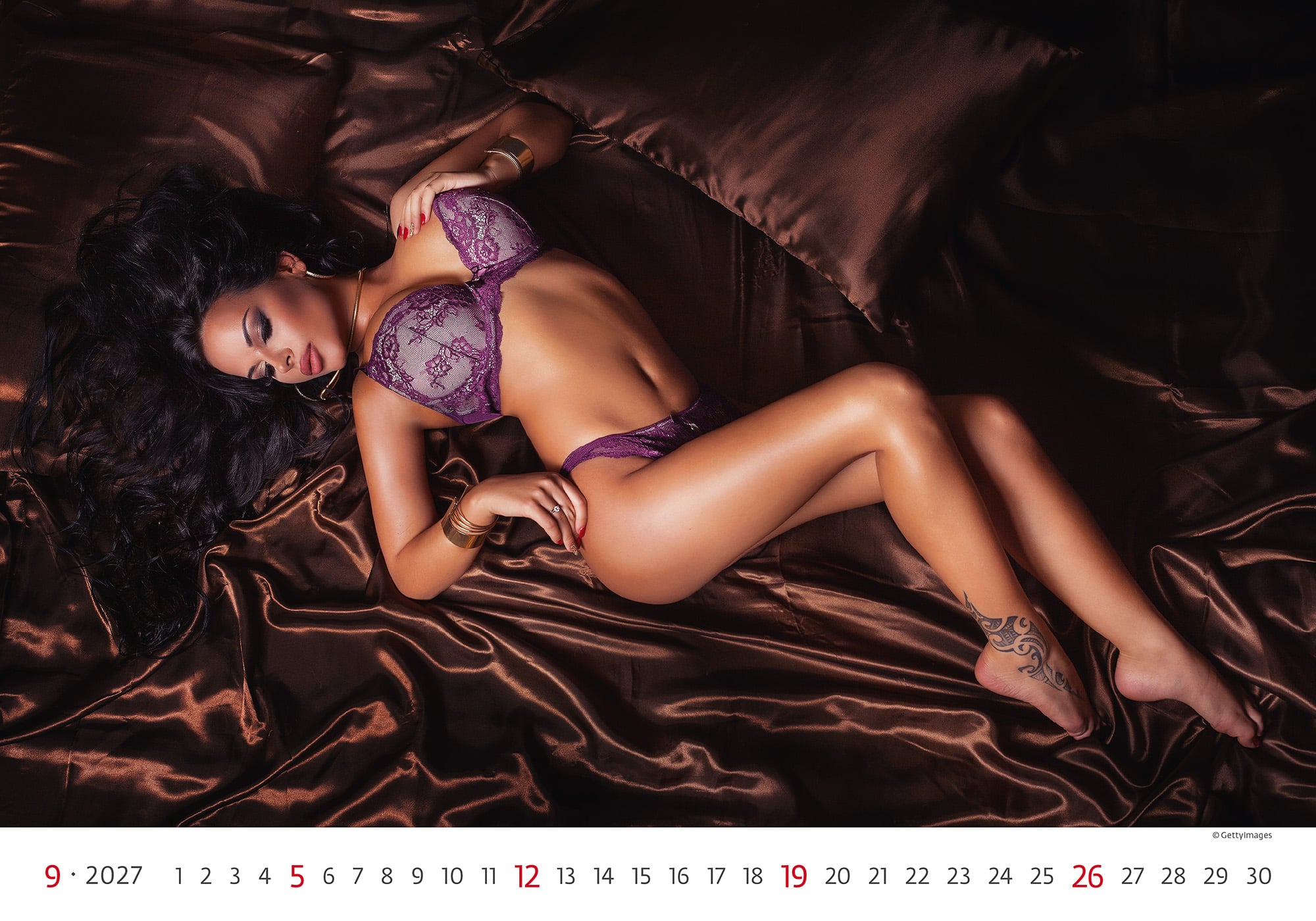 Muurkalender Flirt 2027 - September Muurkalender Flirt 2027 - September