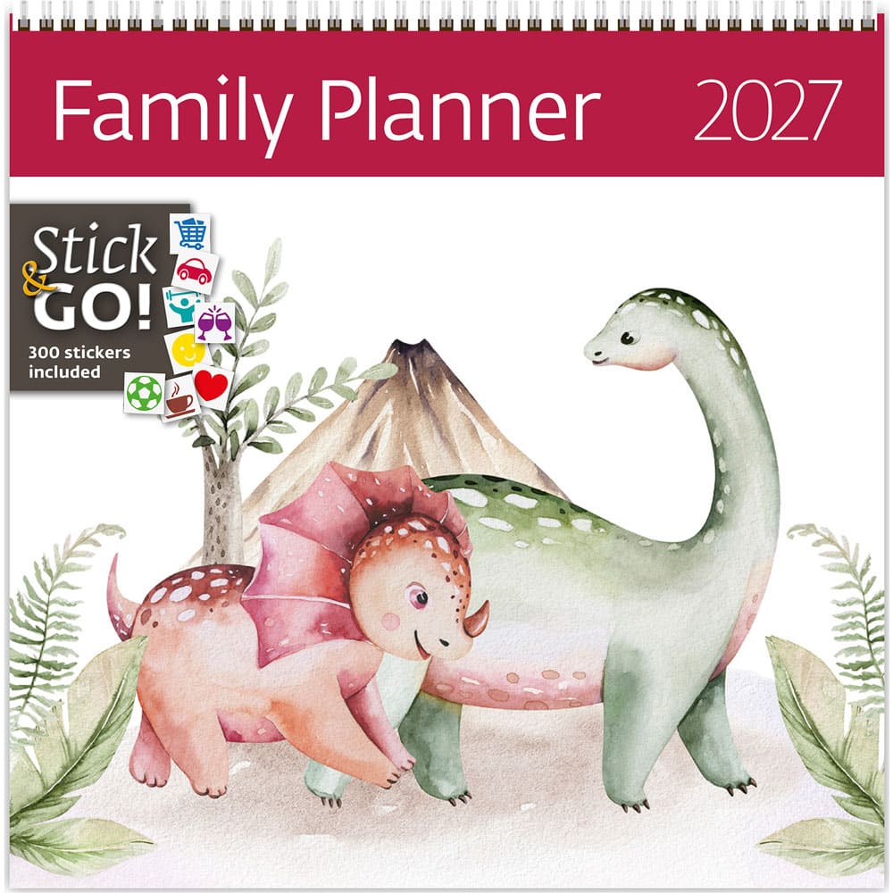 Muurkalender Family Planner 2027 Muurkalender Family Planner 2027