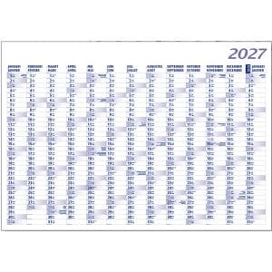 Jaarplanner 2027