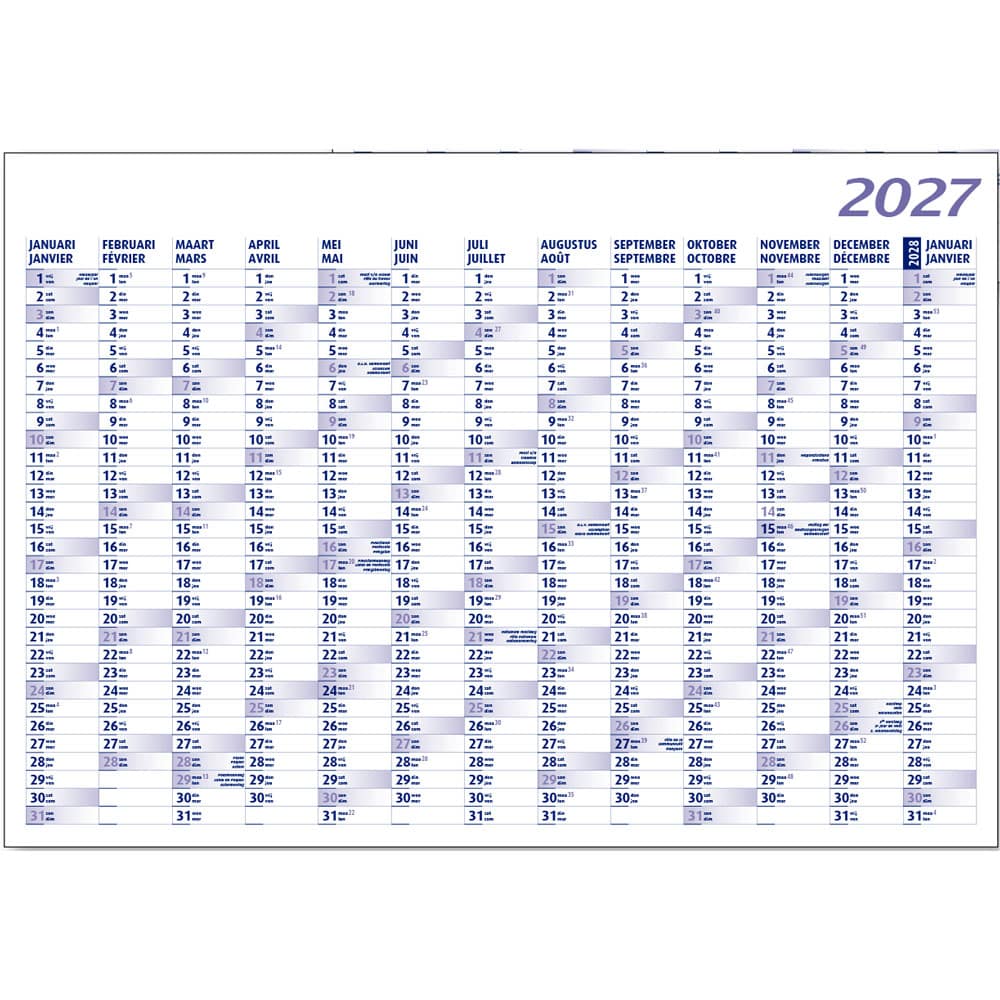 Jaarplanner 2027 Jaarplanner 2027