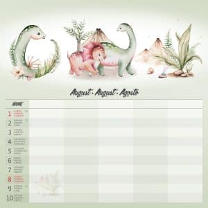 Family Planner 2027 - Augustus