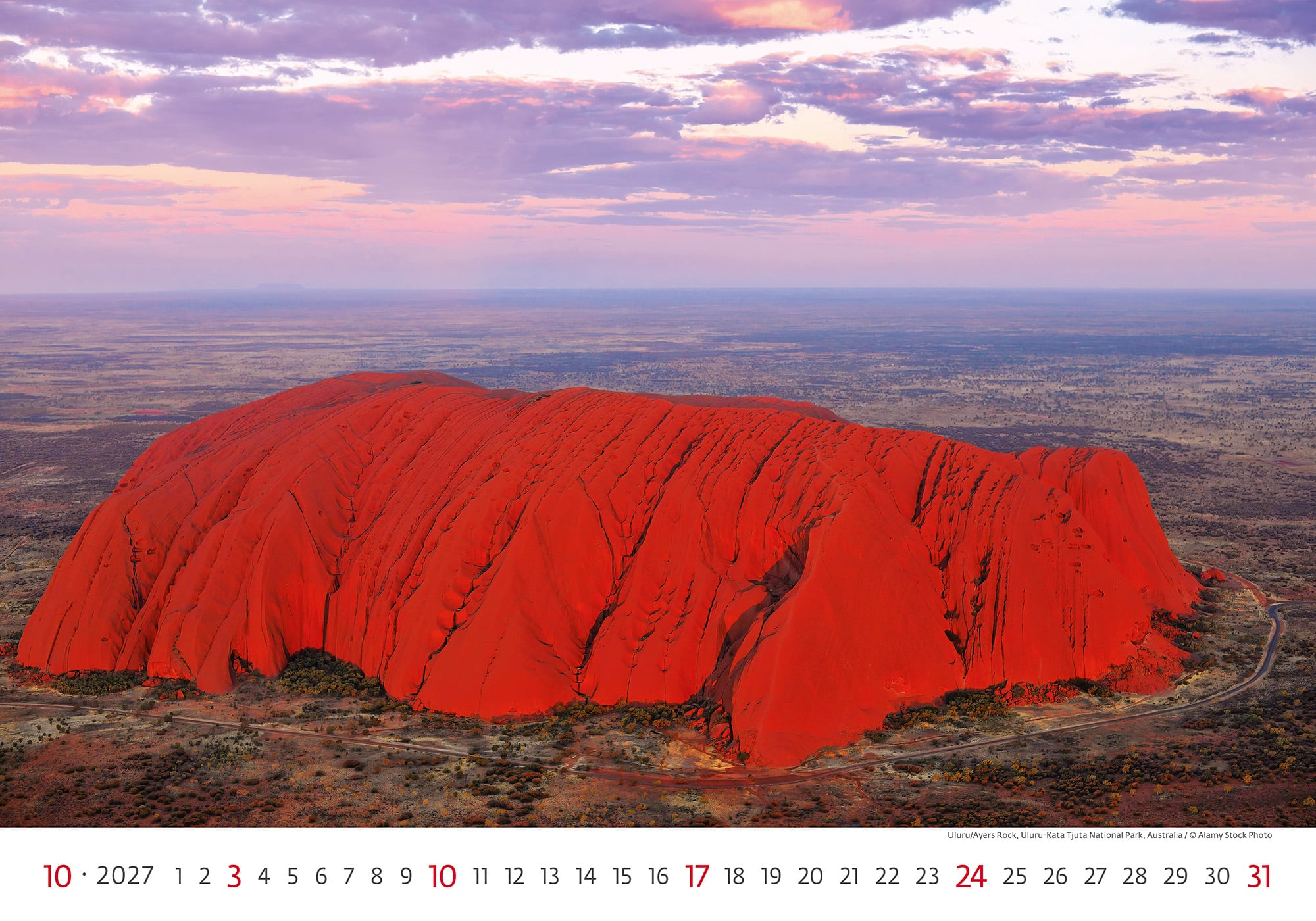 Muurkalender World Wonders 2027 - Oktober Muurkalender World Wonders 2027 - Oktober