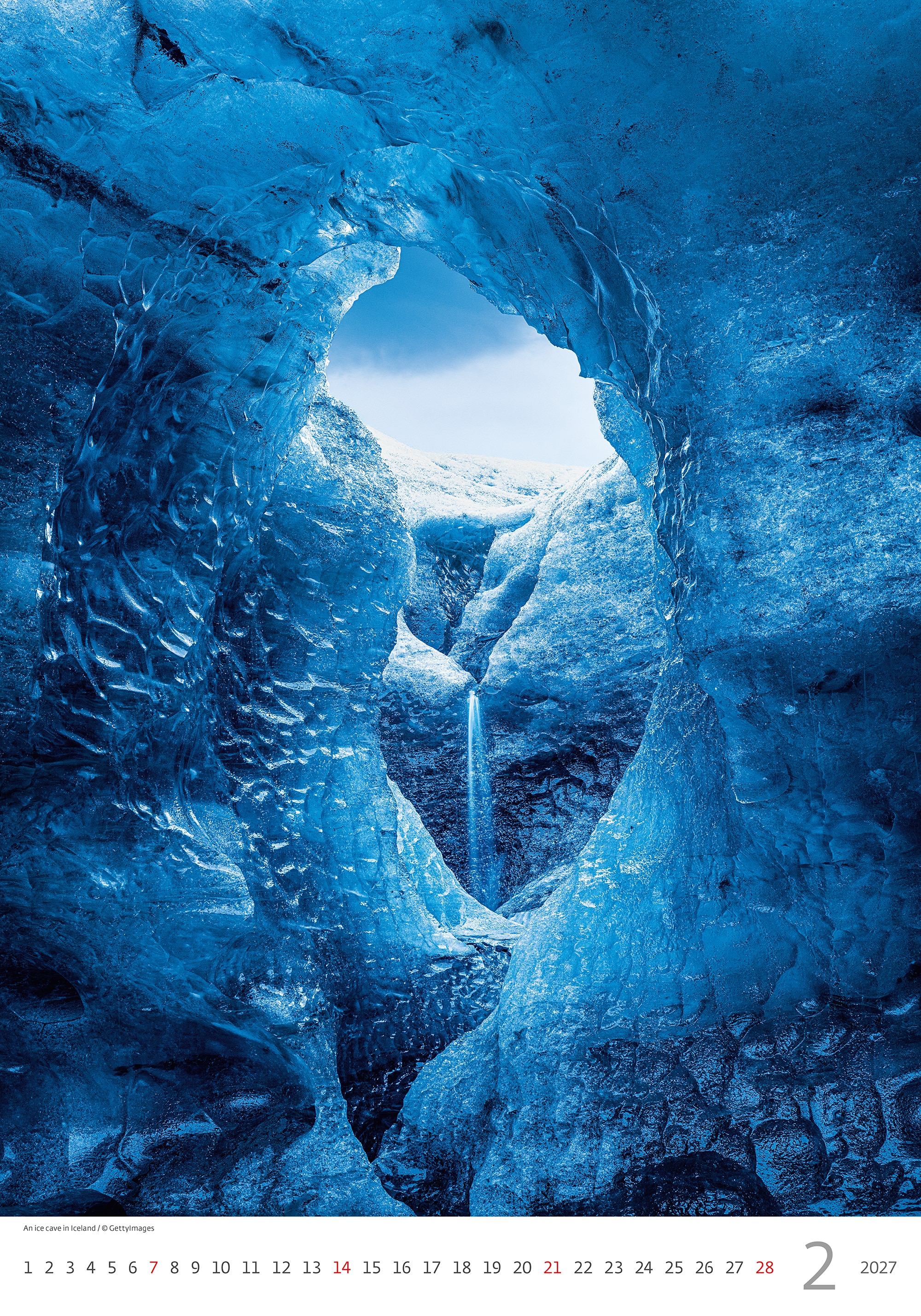 Muurkalender Nature Emotions 2027 - Februari Muurkalender Nature Emotions 2027 - Februari