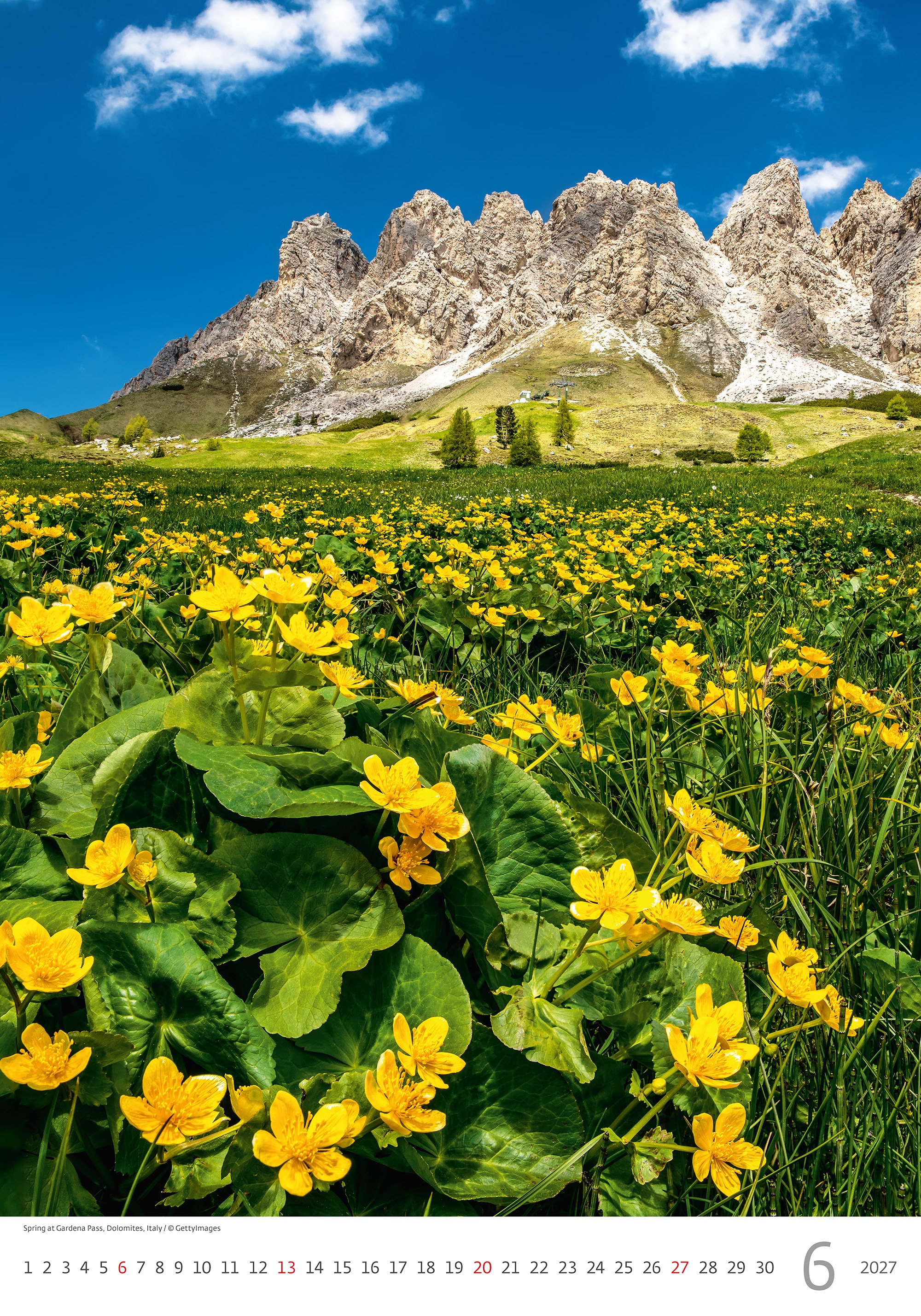 Muurkalender Nature Emotions 2027 - Juni Muurkalender Nature Emotions 2027 - Juni