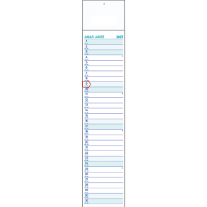 Strookkalender Midi 2027