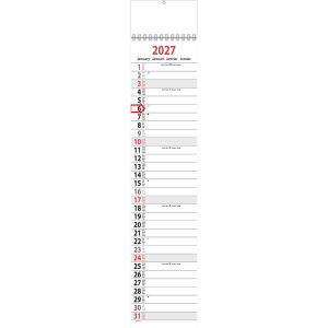 Strookkalender XL 2027