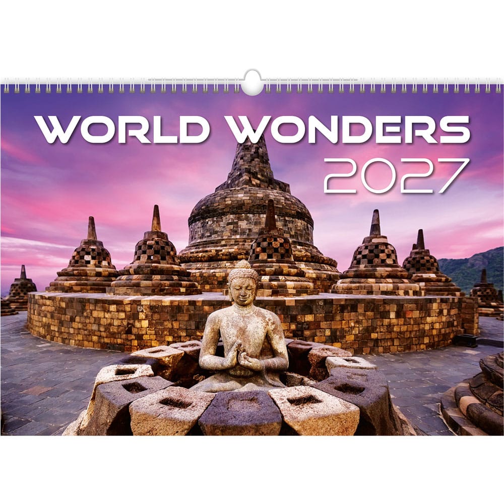 Muurkalender World Wonders 2027 Muurkalender World Wonders 2027