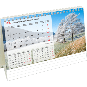 Kantoorkalender Beautiful Nature 2027 - Januari
