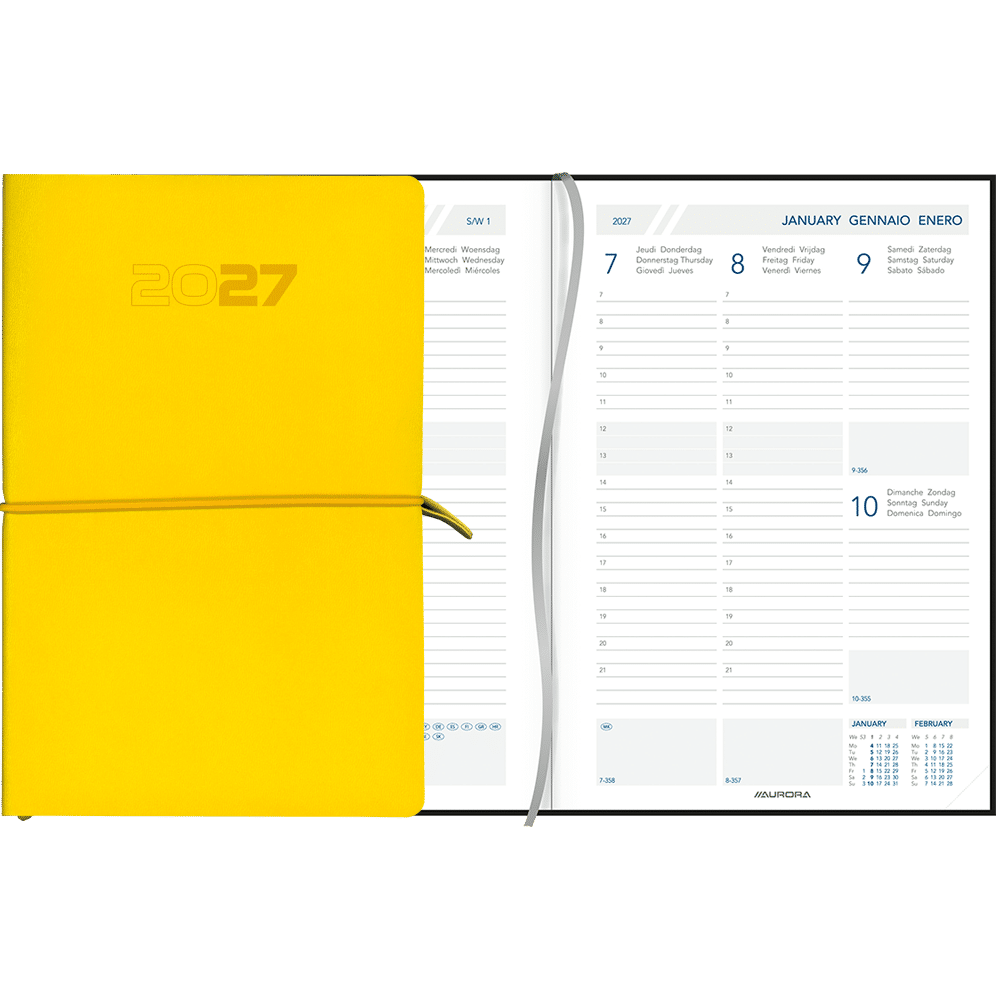 Agenda Universe 2027 geel Agenda Universe 2027 geel