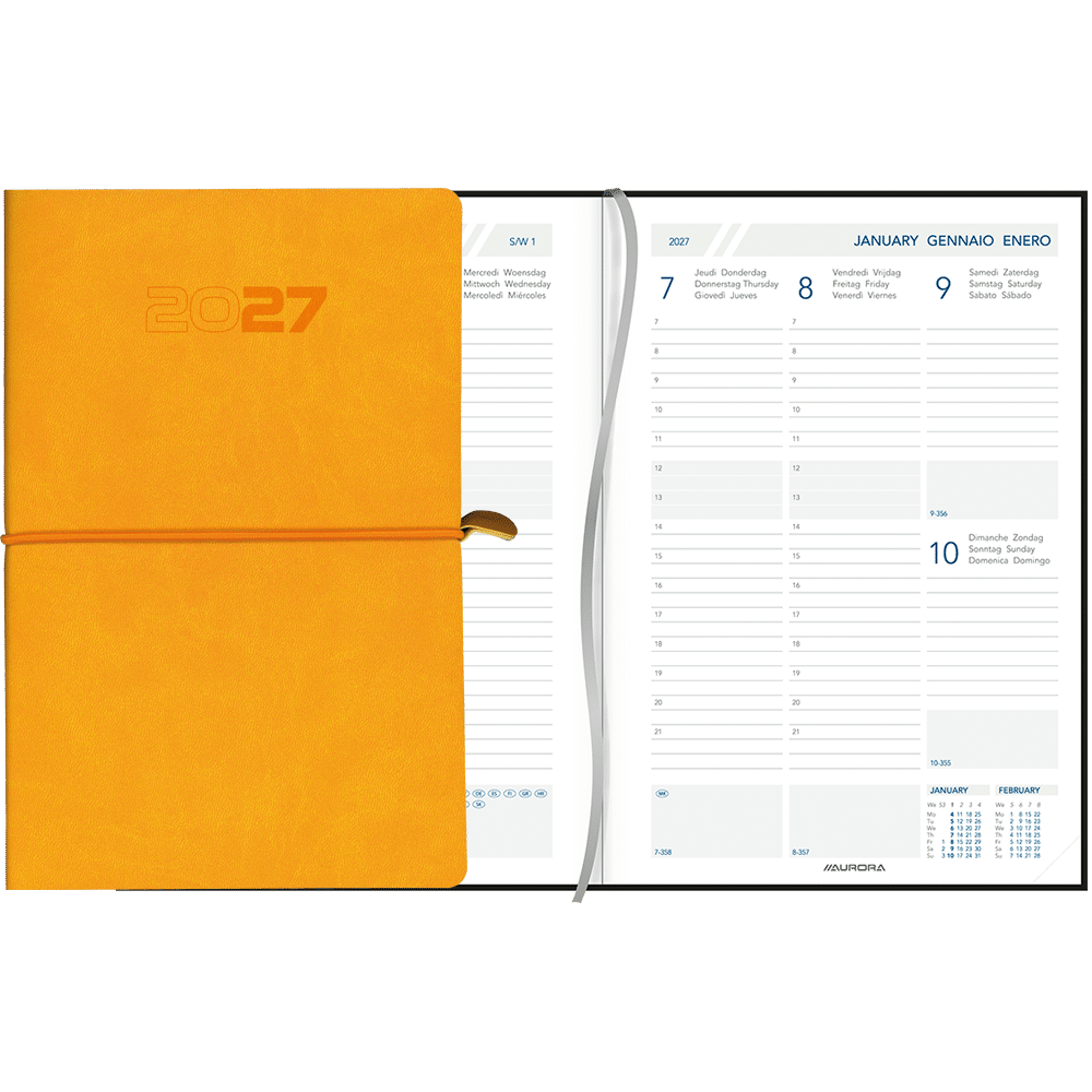 Agenda Universe 2027 oranje Agenda Universe 2027 oranje