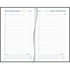 Kantooragenda Daily 2027 gebonden