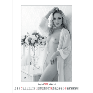 Muurkalender pin-up Female Art 2027 - Juli