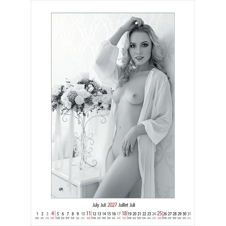 Muurkalender pin-up Female Art 2027 - Juli Muurkalender pin-up Female Art 2027 - Juli