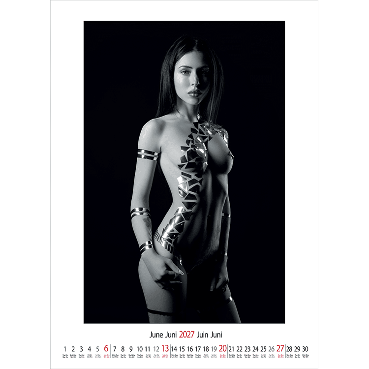 Muurkalender pin-up Female Art 2027 - Juni Muurkalender pin-up Female Art 2027 - Juni
